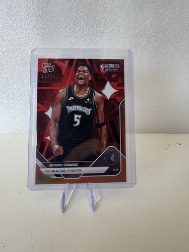 2026 topps now anthony edwards - 2026,