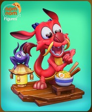 Chibi Mushu - Mulan - Fan Art