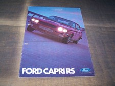 TOPRARITÄT Herrlicher Prestige Prospekt Ford Capri RS 2600 von 1973 !!!