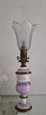 Wunderschöne antike Jugendstil Petroleumlampe Tischlampe
