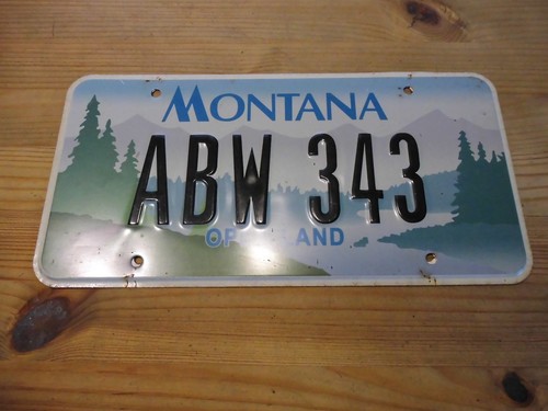 Altes nummernschild usa - altes,