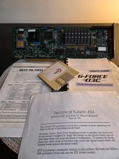 GVP G-Force 68030 FÜR AMIGA 2000 MIT SCSI VOLL BESTÜCKT 16MB GVP SIMM RAM