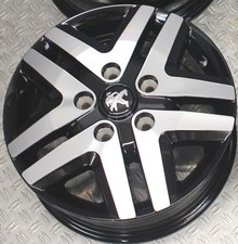 1x Alufelge 16 Zoll Peugeot
