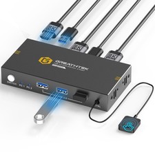 Greathtek hdmi kvm switch - greathtek, pc