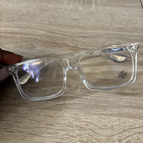 Transparente brille rechteckig - transparente,