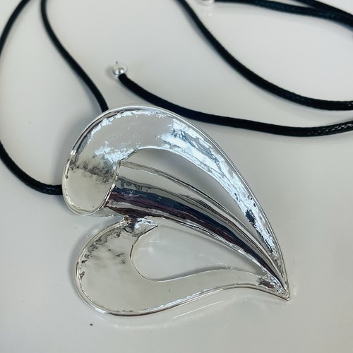 Silber halskette anhänger - silber,