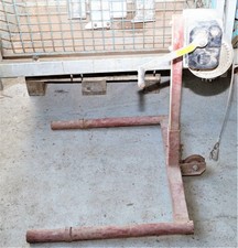 Aufbauhilfe mit Handwinde Alko für Schuttrohre Gerüstwinde Winde Schuttrutsche