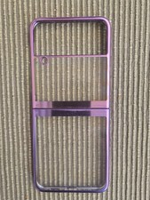 elektroplattierte Faltbare Transparente Handyhülle für Samsungs Z Flip 4