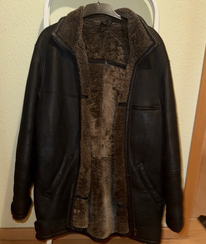 Wintermantel lederparka - wintermantel,