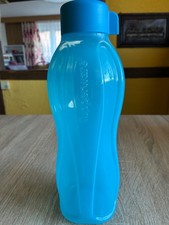 Trinkflasche Eco by Tupperware blau 1L rund