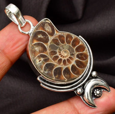 Natural ammonite gemstone 925 - natural,