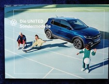 VW Up Polo Golf Tiguan T-Roc T-Cross Touran  United Sondermodell Prospekt 1.2020