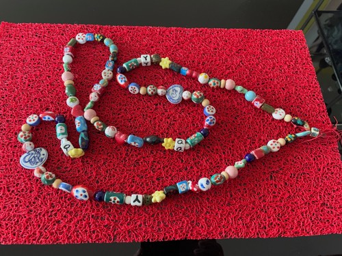 Keramik kette von hand - keramik,