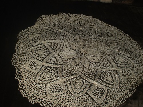 Zarte runde handgestrickte - zarte,