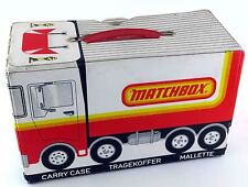 Matchbox Koffer Carry Case Mallette im LKW Design von 1978 Tragekoffer