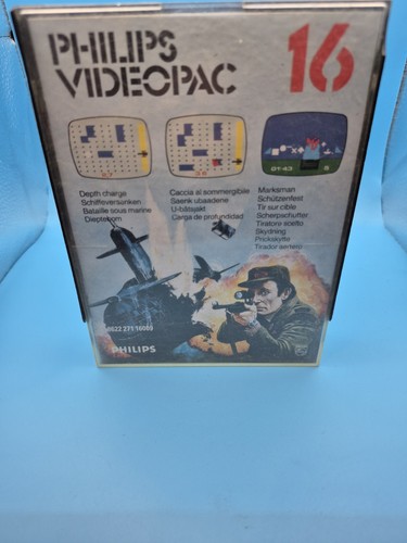 Marksman battleship videopac - marksman,