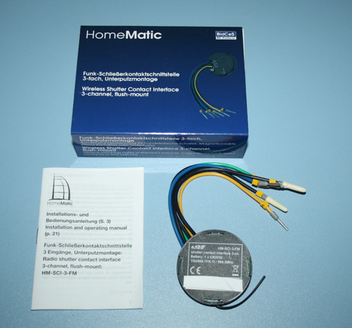 Homematic sci 3 fm - eq-3,