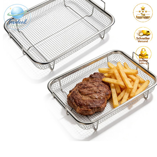 Edelstahl grillkorb stück - edelstahl,