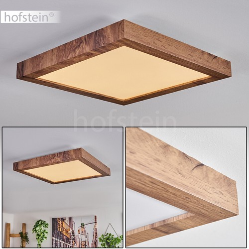Led decken leuchte holzoptik - leuchte,