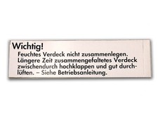 Aufkleber verdeckaufkleber - aufkleber,