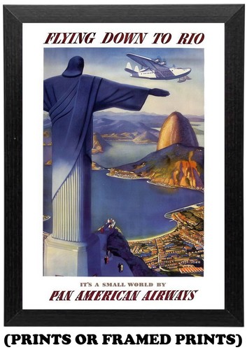 Rio brazil vintage travel - rio,