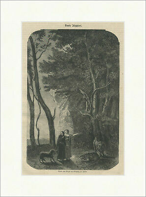 Dante und virgil - dante,