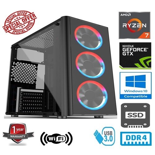 Ryzen 2700x 7ghz 8 core - 7, 3,7ghz