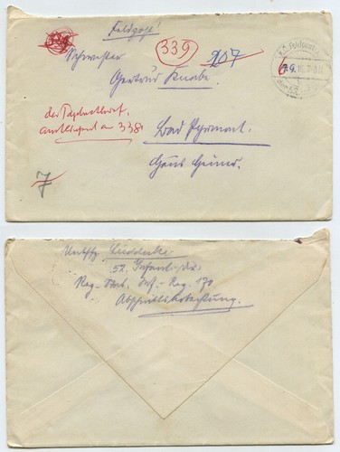 51860 feldpostbrief 1916 - feldpostbrief,