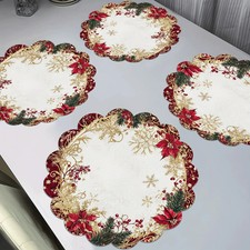 4er Weihnachts-Tischsets