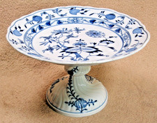 Tafelaufsatz, Etagere, Anbieteschale, Zwiebelmuster, Manufaktur MEISSEN #1209