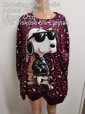 Snoopy Pullover weich Größe