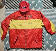 Team Rosberg Jacke + Unterschrift Keke Rosberg - Klaus Ludwig Vintage 90er 