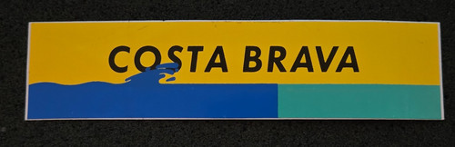 Costa brava sticker - sticker, /