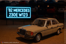 1:18 Revell - 1982 Mercedes 230E W123 - Ersatzteile - Spare Parts