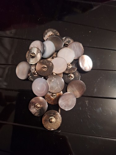 10er set echte perlmutt - set,