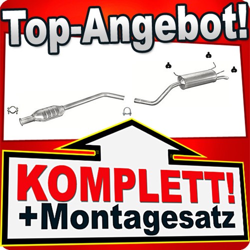 Auspuff für renault megane - für,