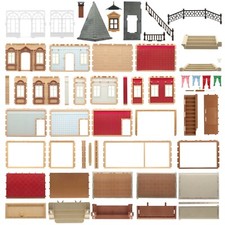 Playmobil Puppenhaus Nostalgie Stadt Villa Ersatzteile | 5300 | 5301 | 5305