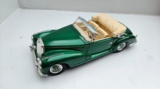 Modellauto Mercedes Benz 300 S Cabrio grünmetallic Maisto 1:18