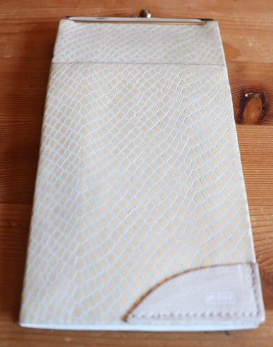Brillenetui weiss mit - , muster