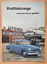 DDR Sonderheft 1958, Kraftfahrzeuge, Exporttechnik, Zeitschrift Deutscher Export