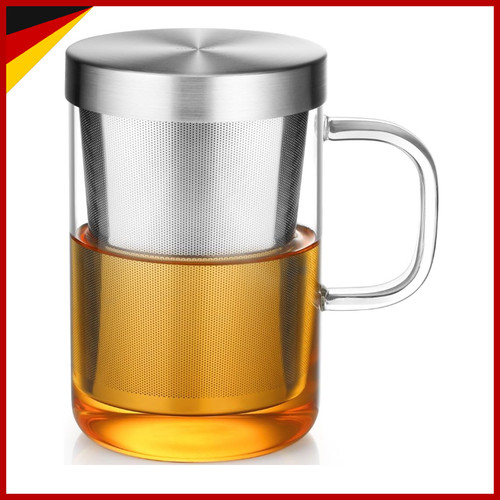 Teetasse borosilikat 500ml mit - teetasse,