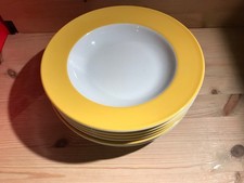 Dibbern Solid Color Teller, Suppenteller, Sonnengelb Ø 23 cm bitte Fotos ansehen