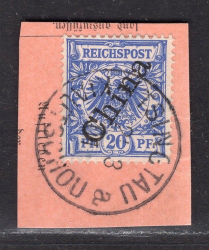 Kiautschou ii - kiautschou, m