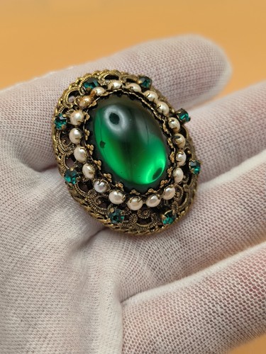 Vintage brosche gablonz - brosche,