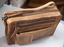 Greenburry Vintage Leder Handgelenktasche Herrentasche 1732M-25 - NEU unbenutzt