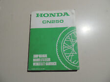 Honda CN 250 MF02 Helix 1988 Werkstatthandbuch Shop manual manuel d`atelier