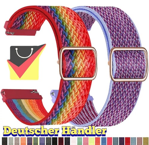 Nylon elastisches armband 22mm - nylon,