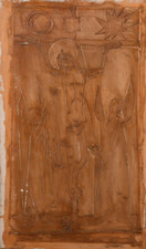 Kreuzigung mit Engeln