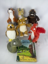 Der Grüffelo Full Set Schlange, Eichhörnchen, Maus, Fuchs, Eule Kuscheltier Plüschtier Konvolut Set