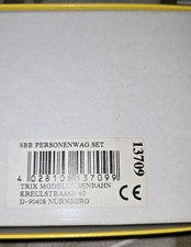 Minitrix 13709 4er Set SBB Personenwagen Panoramawagen